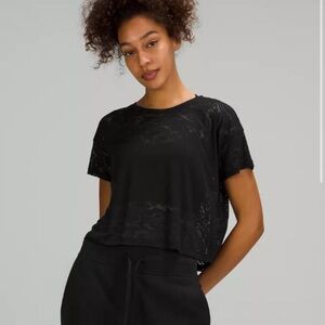 Lululemon Cates Sheer Shirt